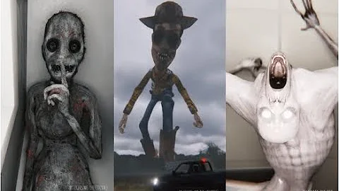 Scary CGI Monsters Full Tiktok Compilation