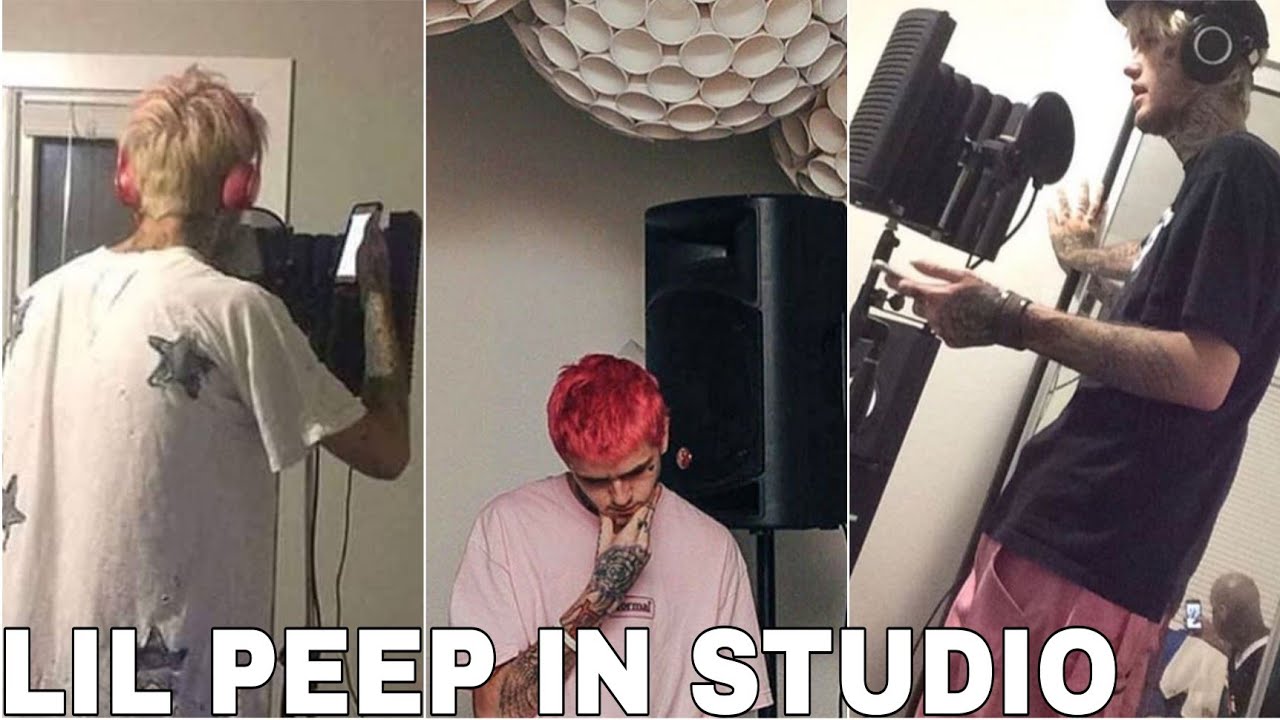 Lil Peep In Studio
