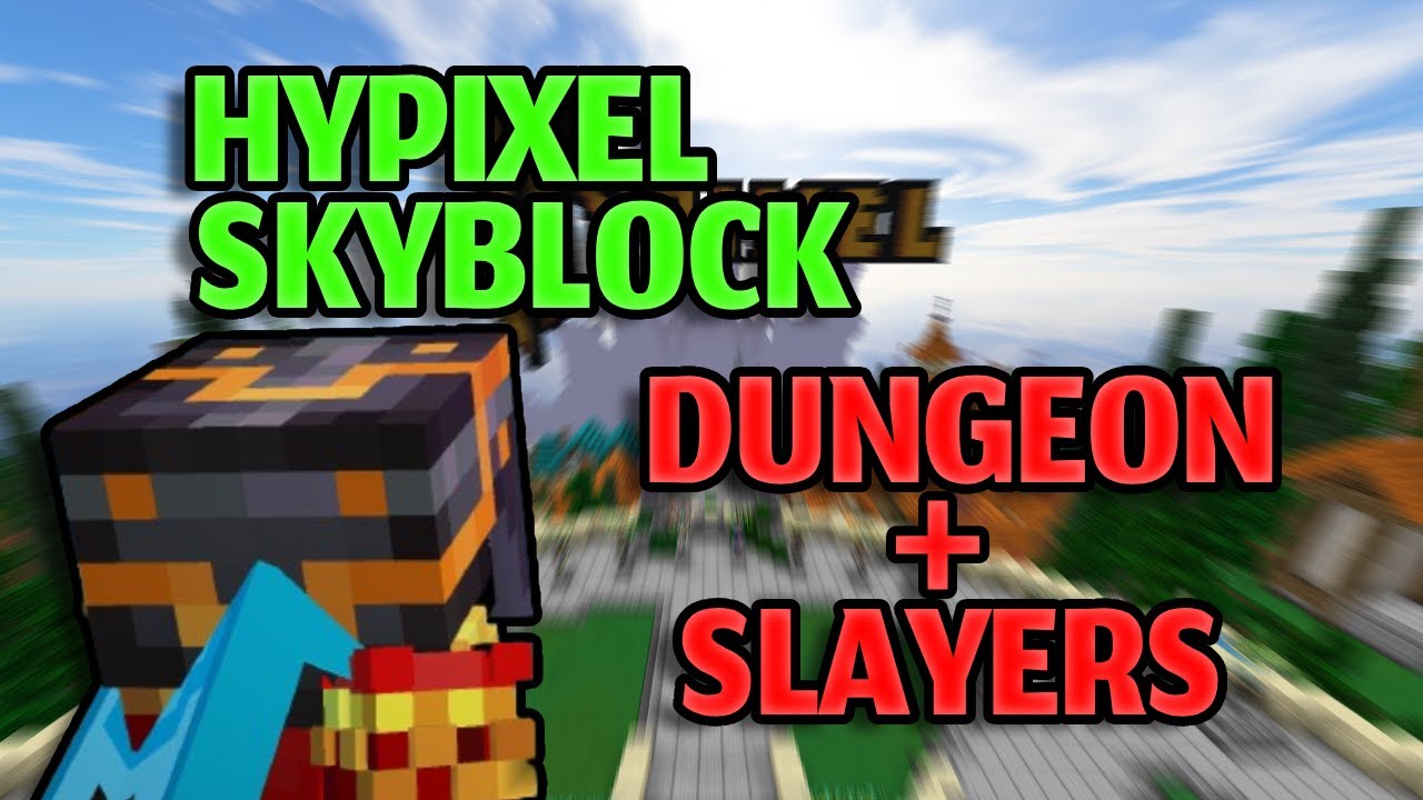 LIVE 🔴HYPIXEL SKYBLOCK - Dungeons and Slayers