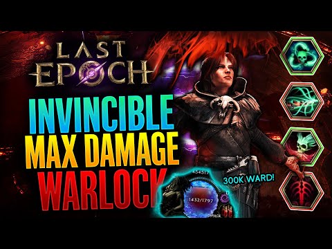 Last Epoch - OP Warlock Endgame Build BREAKS the Game! (Best Warlock Build)