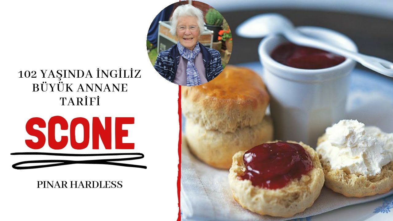 102 YAŞINDA İNGİLİZ ANNANE TARİFİ 👉SCONE| Meşhur ingiliz çöreği