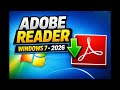Adobe Acrobat Reader Download and Install on Windows 7 2026