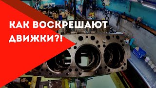 Как воскрешают двигатели КамАЗ? Реальный капитальный ремонт! | How to resurrect KAMAZ engines?