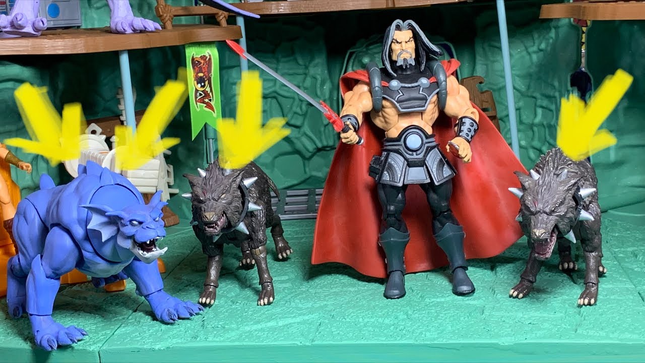 Count Marzo’s custom hounds from He-man 200X - YouTube