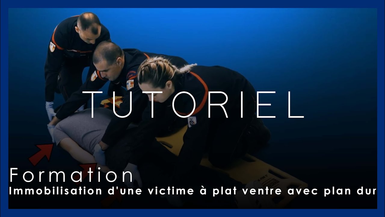 L'immobilisation d'une victime à plat ventre au moyen d un plan dur