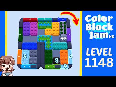 Color Block Jam Level 1148 walkthrough video preview