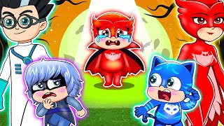 Poor Olwette Vampire is Abandoned! I Want a Happy Family!? - Catboy's Life Story - PJ MASKS 2D