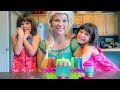 Frozen elsa and twins kate  lilly play yummy nummies mini kitchen soda shop