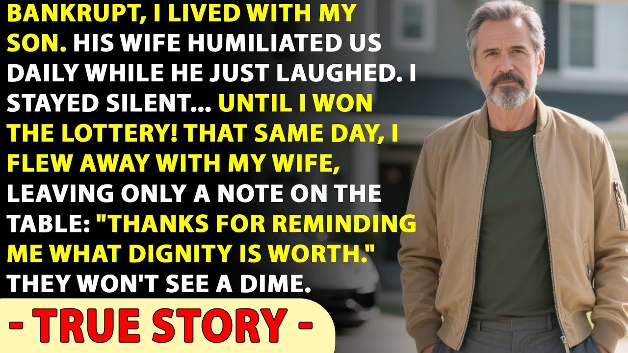 Endured My Daughter In Law's Insults For Years  Won The Lottery, Now She Begs Forgiveness