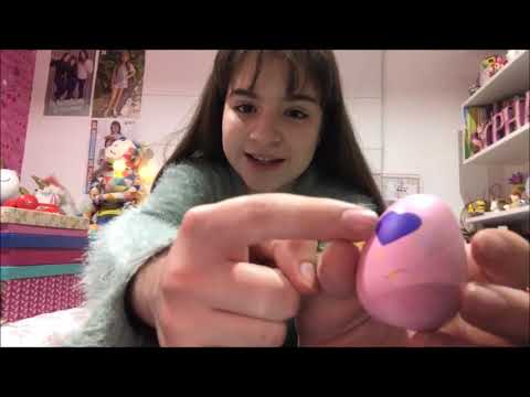 ABRINDO OVOS DE MINI HATCHIMALS COLLEGGTIBLES