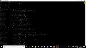 Software and hardware inventory cmd and report generation