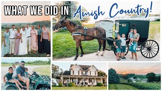 Visiting Ohio's Amish Country! | A Week in the Life of a Mennonite Family | Horse & Buggy Ride