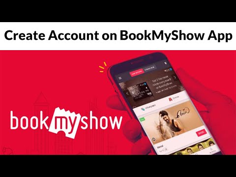 How to Create Account on BookMyShow App without Mobile Number?