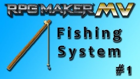 RPG Maker MV Fishing System Basic