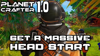 Planet Crafter  1.0  5 EARLY GAME Head Start Secrets to Get Ahead