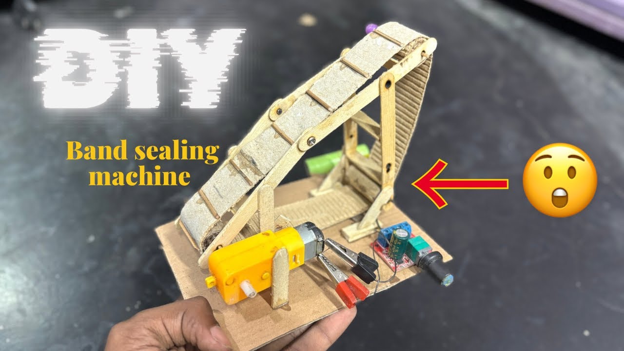 Band Sealing Machine! | dc motor 