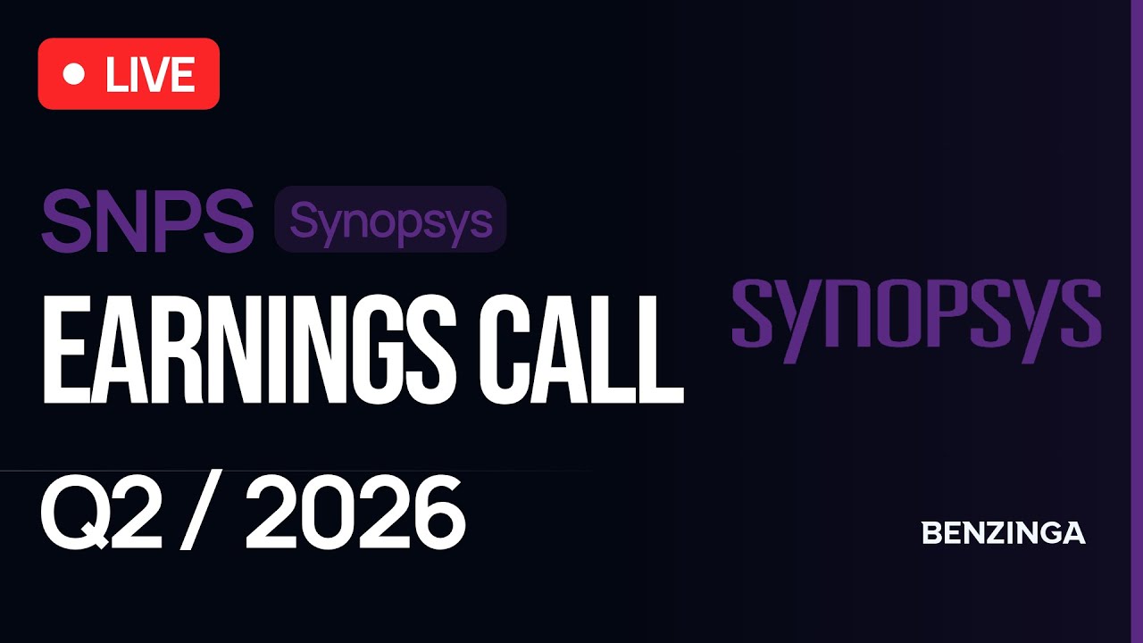 Synopsys Q2 FY26 Earnings Call | $SNPS | 🔴 WATCH LIVE