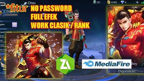 script skin chou dragon boy full effect no password