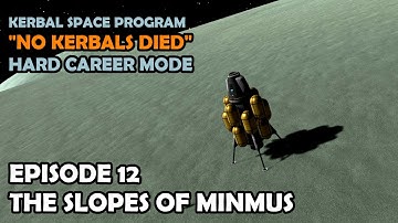 Recovery from Minmus | Hard KSP Career Mode | Episode 12 No Kerbals Died Kerbal Space Program