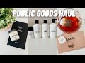 PUBLIC GOODS HAUL | Testing out their products, thoughts + review