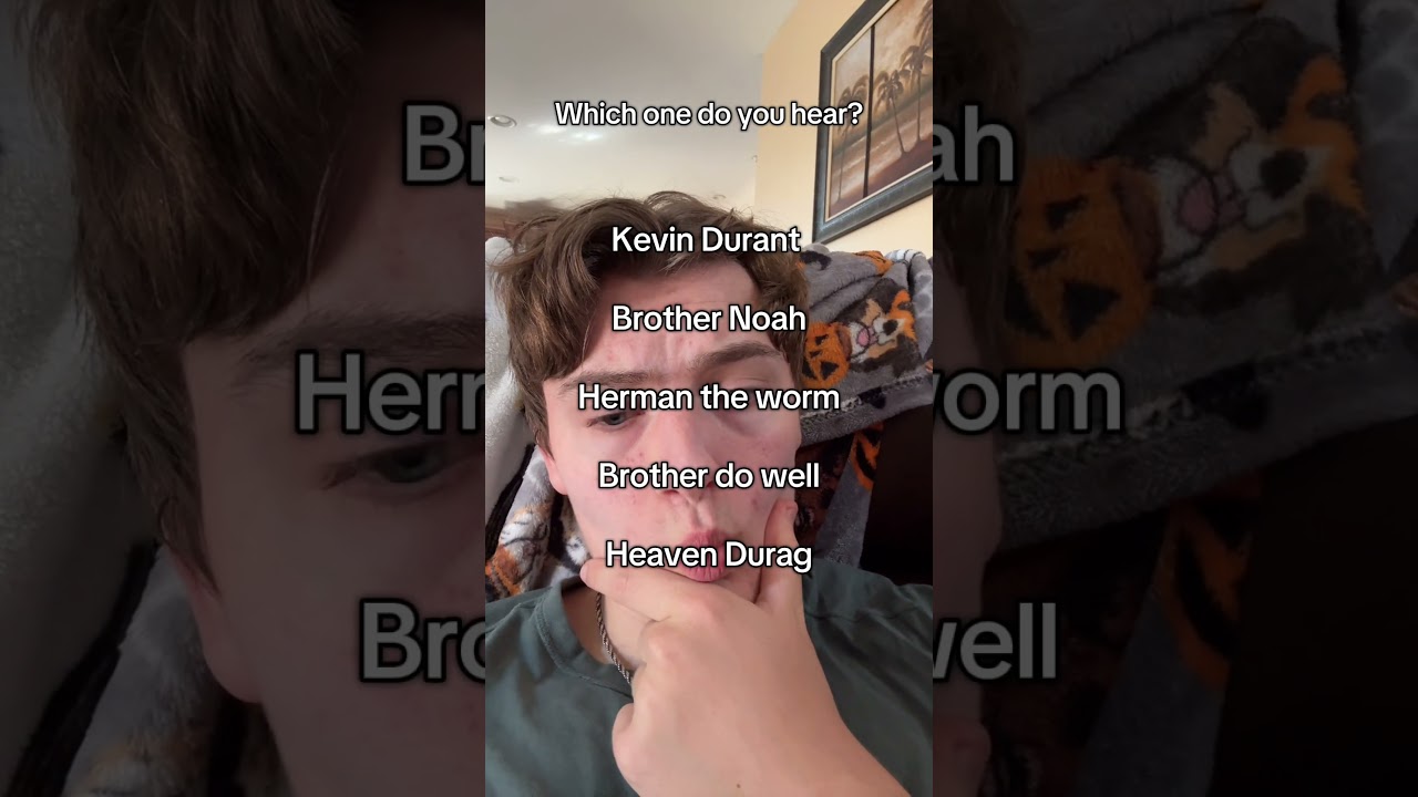 Какой из них вы слышите? 🤔 