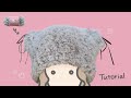 もふもふ猫耳ニット帽の編み方 ♡ ファー毛糸をかぎ針で編む裏技 ♡ キッズサイズも作れます