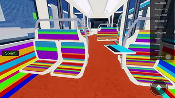 Playing automatic subway line 1 and est 1 and line 2 in Roblox!