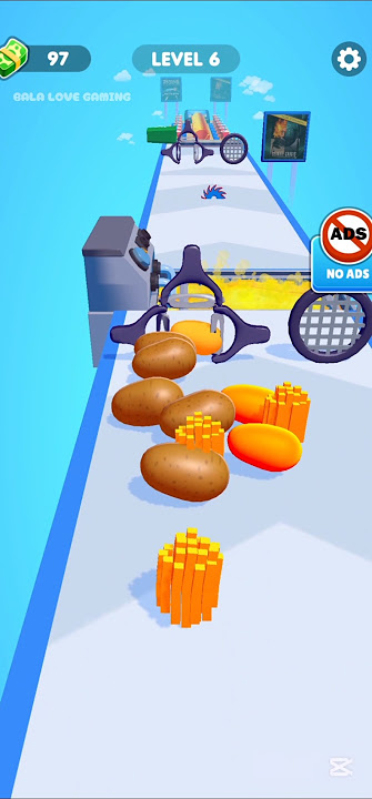 Potato Rush 3D Level #6 #shortvideo #yt #gaming #shortsfeed