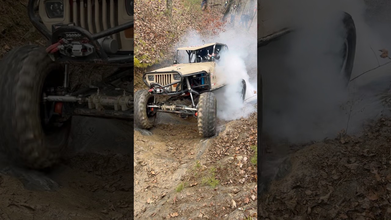LSA Burnout JEEP Smokes Tub Rock 