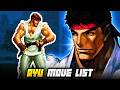 RYU MOVE LIST - SVC Chaos: SNK vs. Capcom