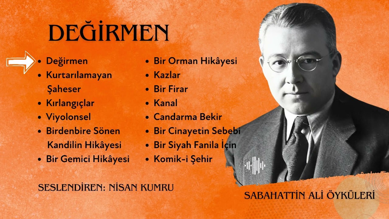 DEĞİRMEN | Sabahattin Ali  - Toplu Öyküler-2