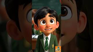 Best Homework Excuse Ever! 😂 | Funny Classroom Short #shorts #funnyshortsforkids #schoolcomedy