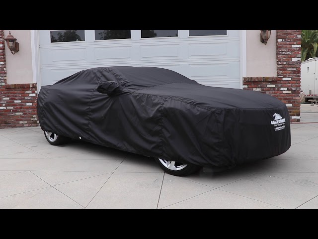 Ultraweave® All Weather Outdoor Custom Car Cover that folds small, Grey,  Blue, Tan or Black - California Car Cover Co.