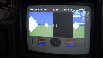 Composite PAL (C64) on my Amstrad CTM 644 RGB Monitor via NTSC/PAL Comp. to RGB + Sync Converter