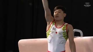 20181012ユース五輪男子AA決勝 北園丈琉 あん馬