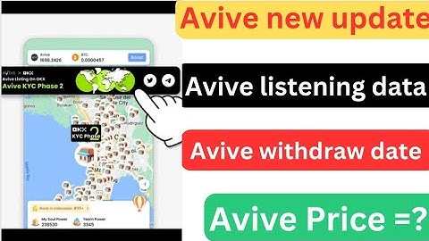 Avive Mining App New update | Avive coin price 10$ | Avive Listing on OKX Exchange