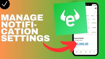 How to manage the notification settings in the Etoro app?