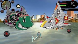 Permainan Robot Ikan Hiu | Android game ( Azzam Kids TV ) screenshot 5