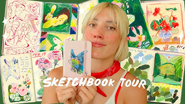 ♥︎ sketchbook tour ♥︎