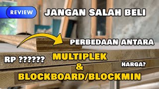 What's the difference between plywood and blockboard/blockmin? Can both be used to make furniture?