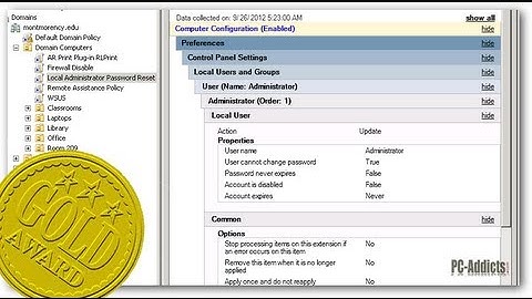 Change Local Administrator Password with Group Policy