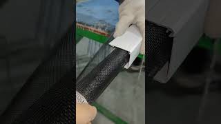 Invisible retractable screen, 304 stainless steel mesh, with cushioning!#qiangning