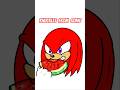 how to draw Knuckles the Echidna how to draw sonic how to draw Knuckles the Echidna how to draw sonic