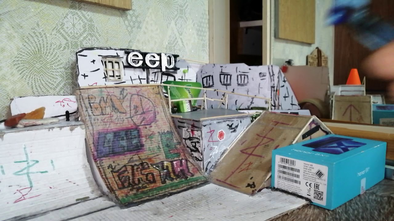 Брай на трюковом фингер самокате! - YouTube