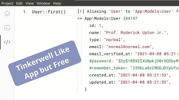 Tinkerwell Like App But Free | Run PHP Code Within an App