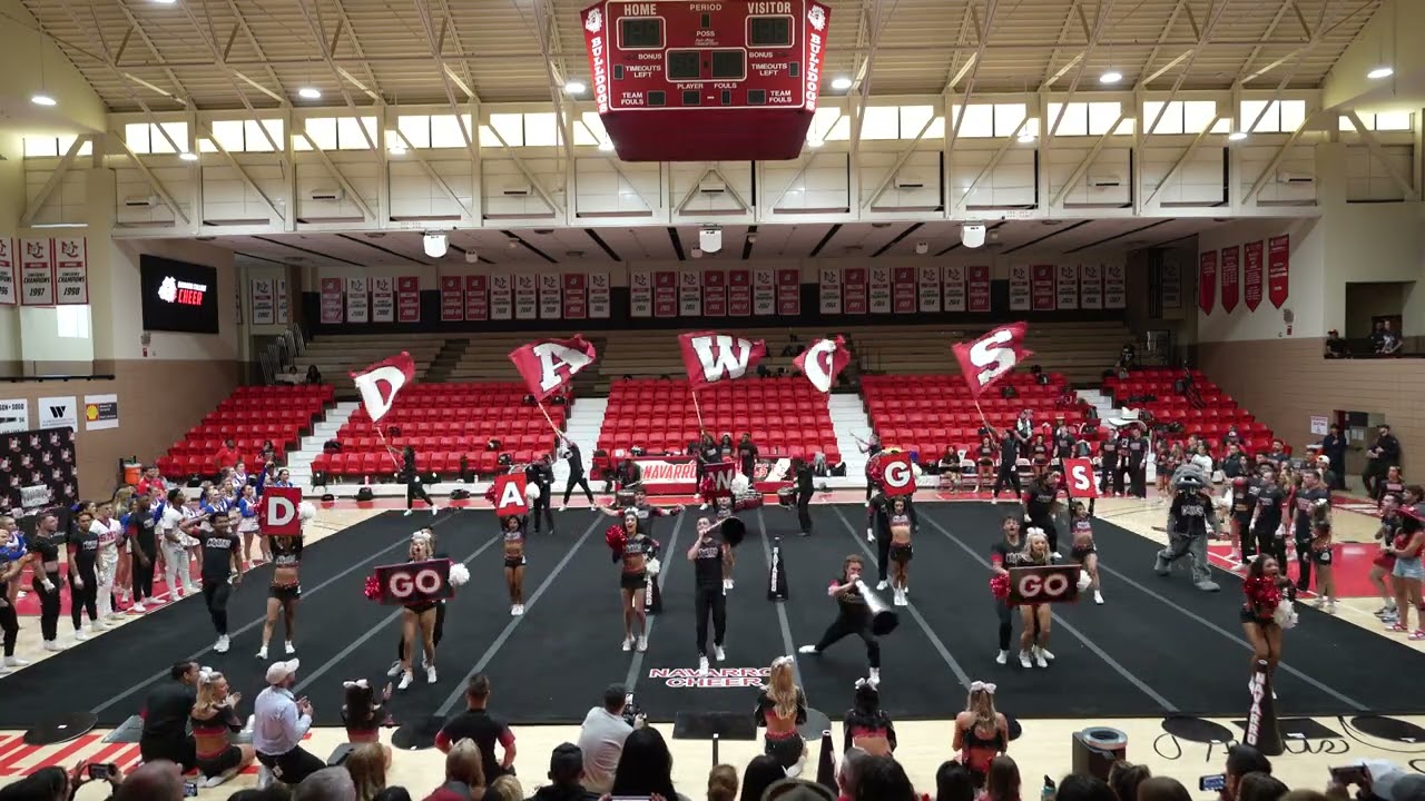 Navarro College Cheer Gameday Open 2023 Navarro showcase