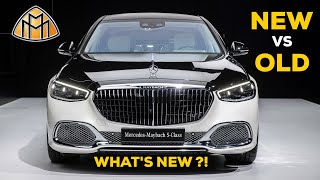 2021 Mercedes Maybach S Class S680 NEW vs OLD Exterior Interior Infotainment MBUX