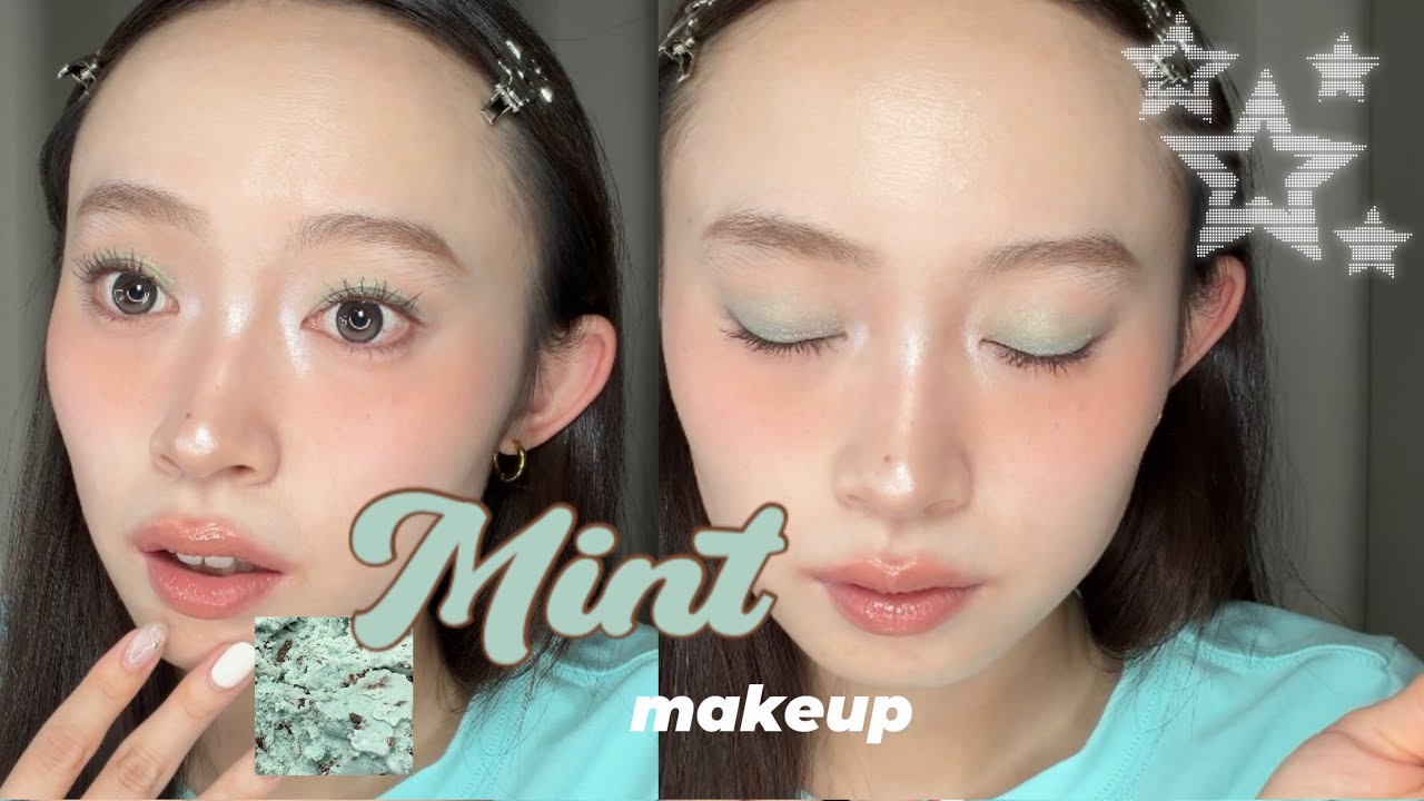 ミント○断捨離中○ 様メイクオーダー専用ページ Mint Makeup🩵] A Mint Makeup Look You Have to See—Especially If