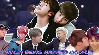 Namjin Namjin Being Married Couple Kim Namjoon & Kim Seokjin