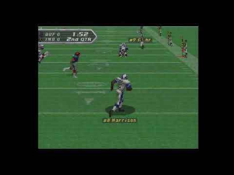 NFL Quarterback Club 97 - Intro & Gameplay - SEGA Saturn